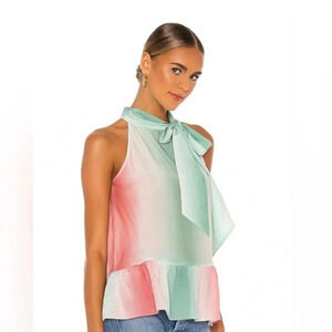 Parker Tops Parker Bianca 100% Silk Top In Ombre Stripe Women’s Size Small NWOT.